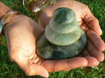 Warm Jade Stones Treatment on Maui